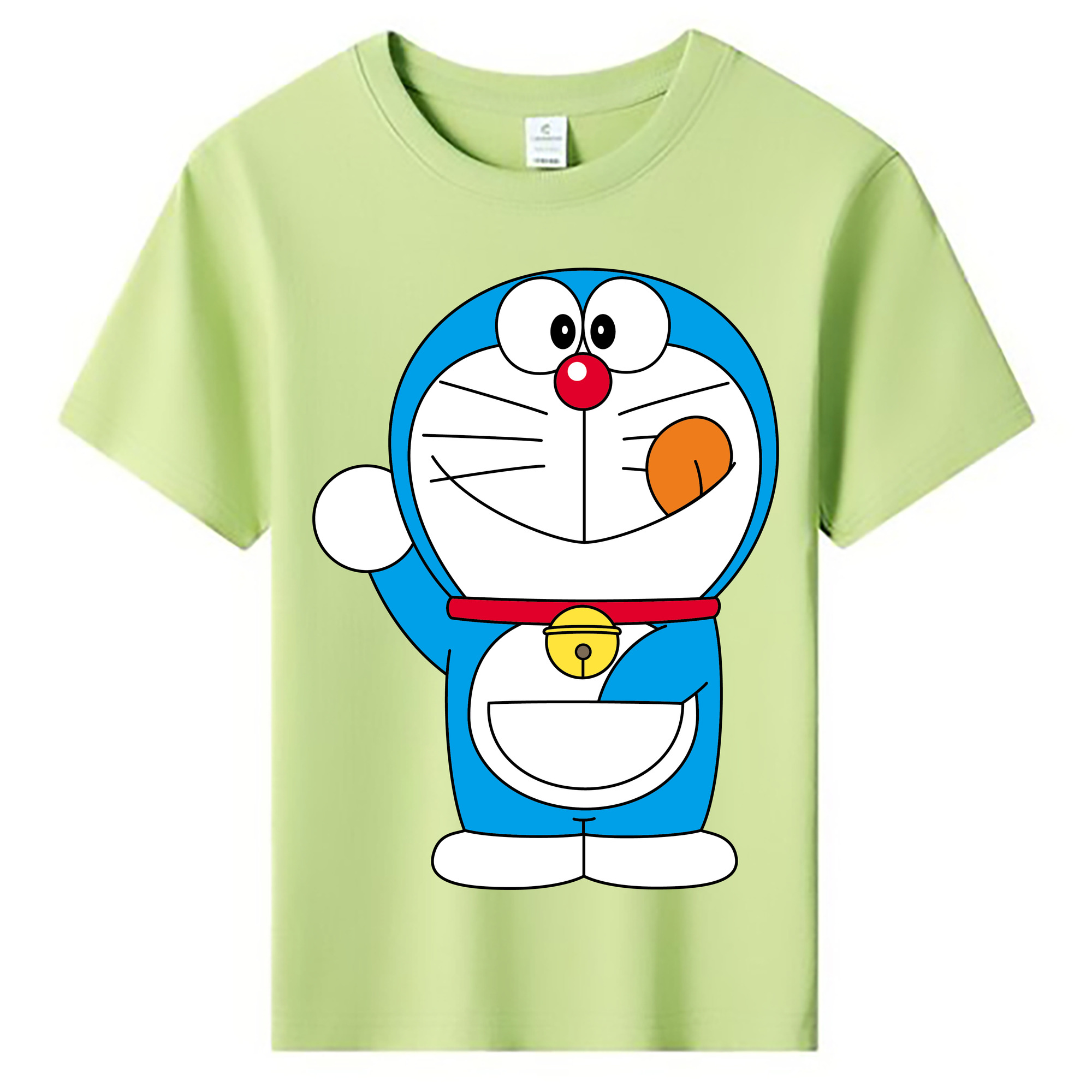 （画像用） ドラえもん Doraemon 綿100％キッズTシャツ（フロントプリント）